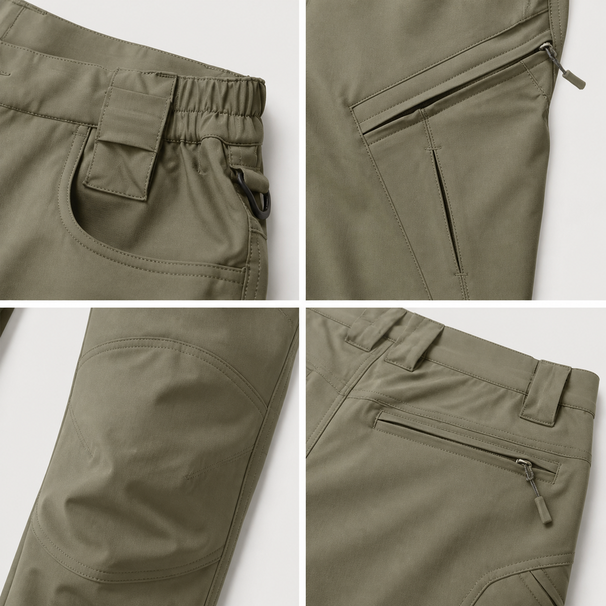 Men's Fleece-Lined Hiking Trousers