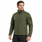 Men's Fleece-Lined Tactical Softshell Jacket