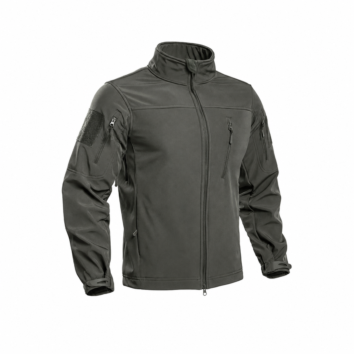 Men's Fleece-Lined Tactical Softshell Jacket