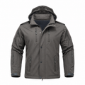 Men's Hooded Fleece-Lined Softshell Jacket