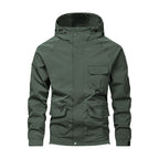 Helvellyn Men's Windproof Utility Jacket - sage green white