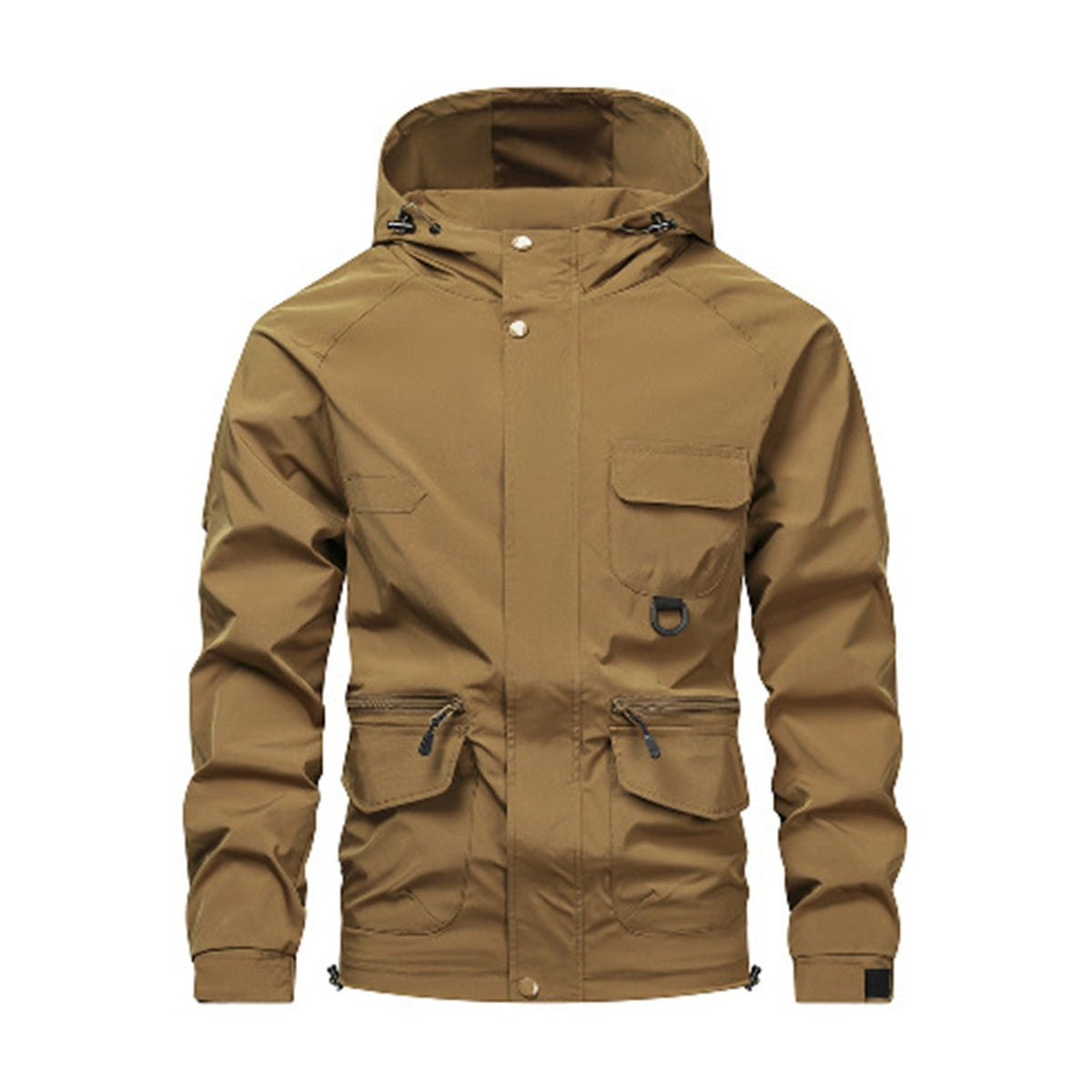 Helvellyn Men's Windproof Utility Jacket - brown white