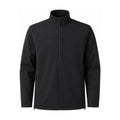 Malham fleece-lined softshell jacket — men black white