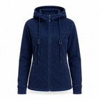 Malham Women's Thermal Fleece Midlayer - navy white