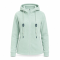 Malham Women's Thermal Fleece Midlayer - mint white