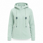 Malham Women's Thermal Fleece Midlayer - mint white