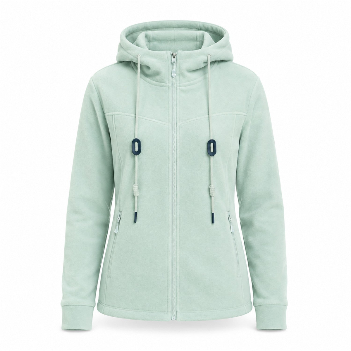 Malham Women's Thermal Fleece Midlayer - mint white