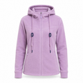 Malham Women's Thermal Fleece Midlayer - lilac white