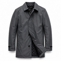 Ashdown Men's Lightweight Insulated Coat - charcoal grey white