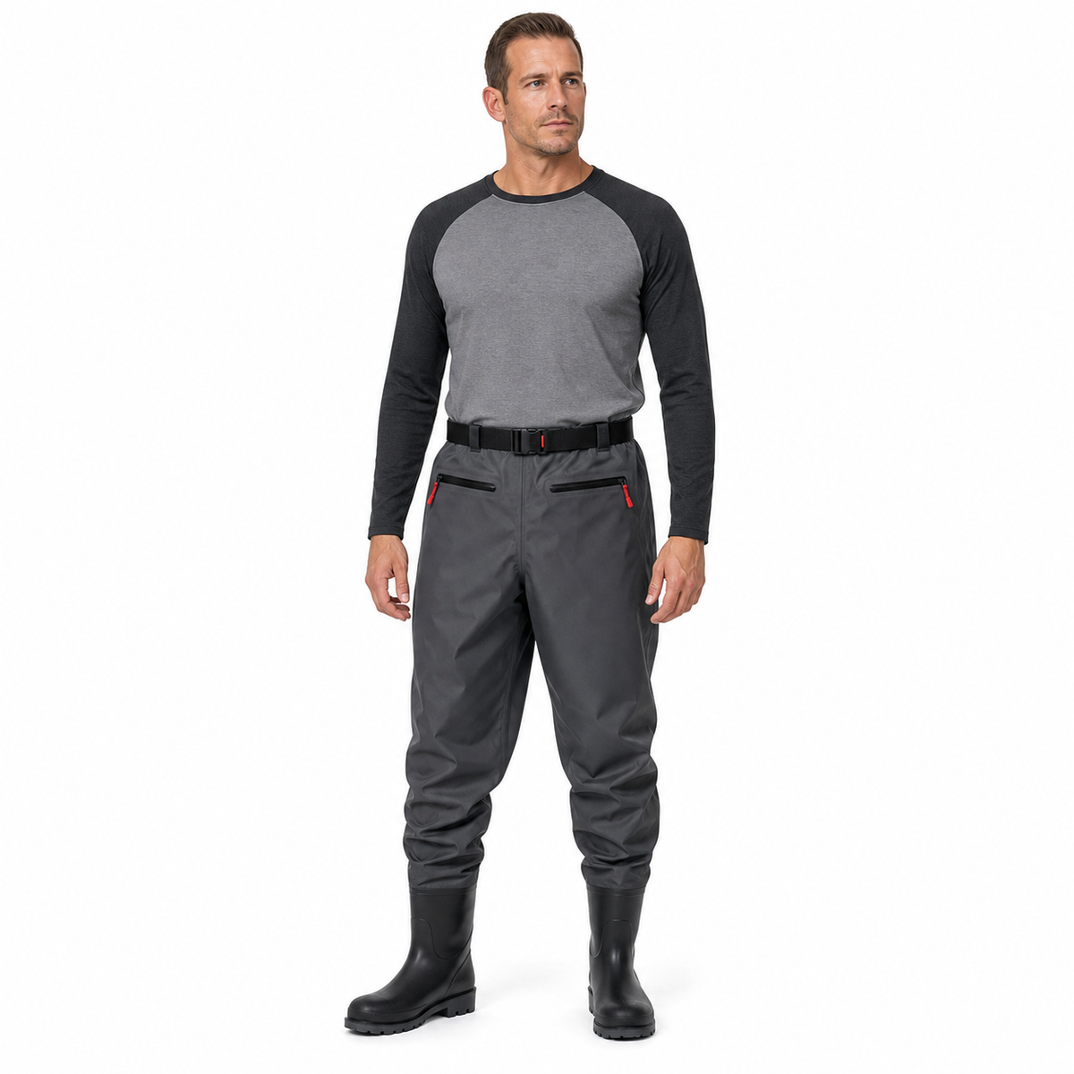 Lightweight Reinforced Nylon Waist Waders | Summer-Ready & Breathable