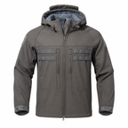 TWS Men’s Fleece-Lined Softshell Jacket – Windproof Hooded Outdoor Tactical Coat