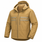 TWS Men’s Fleece-Lined Softshell Jacket – Windproof Hooded Outdoor Tactical Coat