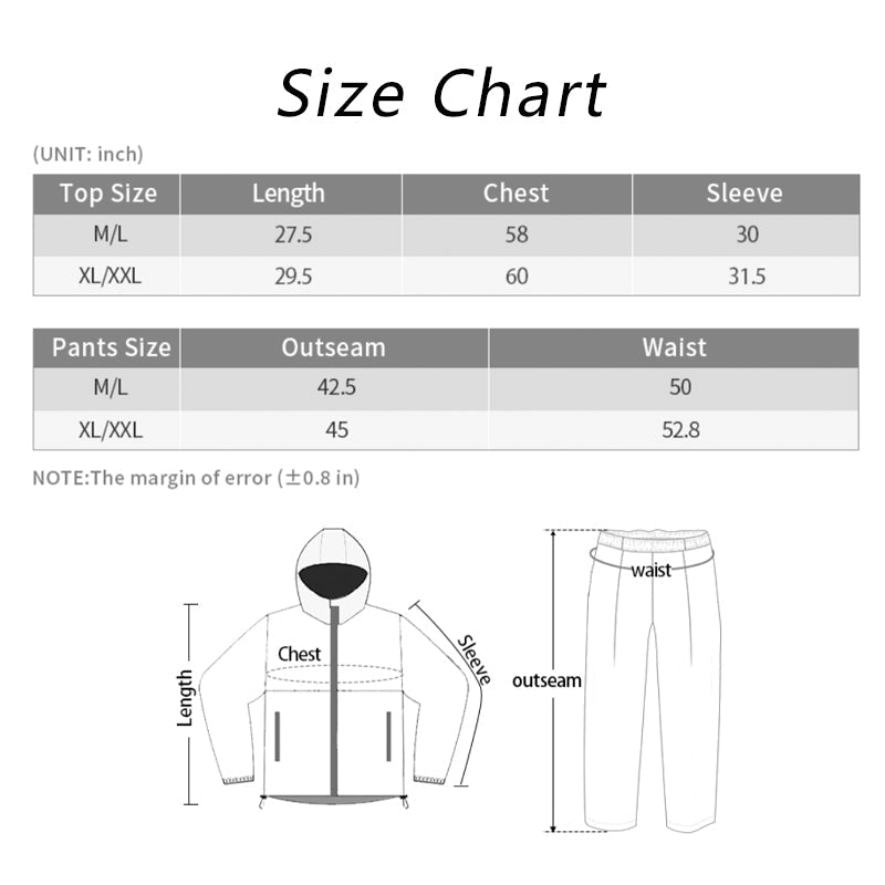 TWS Mosquito Suits, Net Bug Pants & Jacket Hood Sets