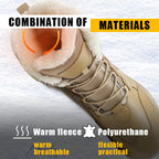 TWS Men’s Fur-Lined Outdoor Combat Boots