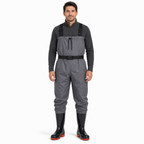 Ultra-Light 400D Nylon Chest Waders with Boots | 15,000mm Waterproof
