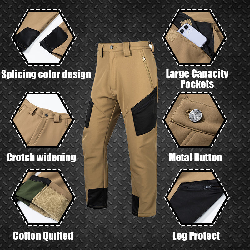 Grampus Fleece-Lined Softshell Outdoor Trousers