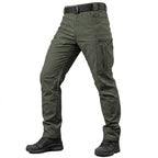 Men's Tactical Water-Resistant Multi-pocket Cargo Trousers