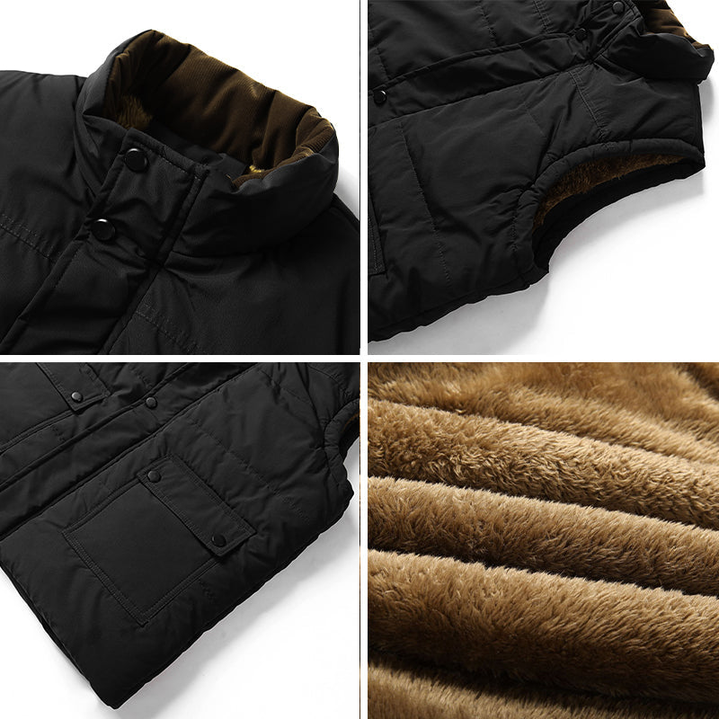 Men’s Thermal Outdoor Utility Vest – Lightweight Insulated Bodywarmer