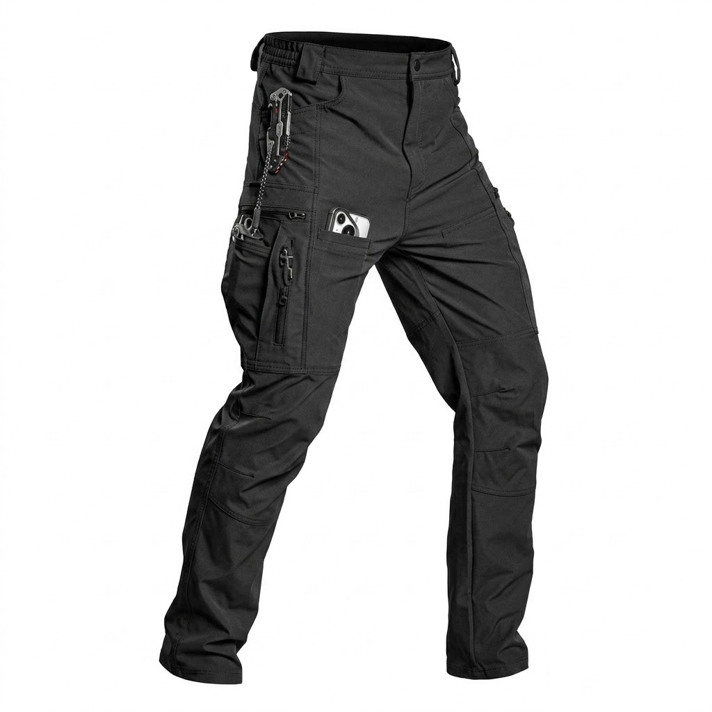 Men's Tactical Water-Resistant Multi-pocket Cargo Trousers