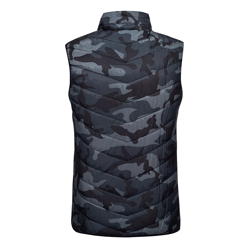 ArcticDown Pro Heated Puffer Vest for Men – Tactical Lightweight Thermal Bodywarmer