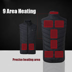 ArcticDown Pro Heated Puffer Vest for Men – Tactical Lightweight Thermal Bodywarmer