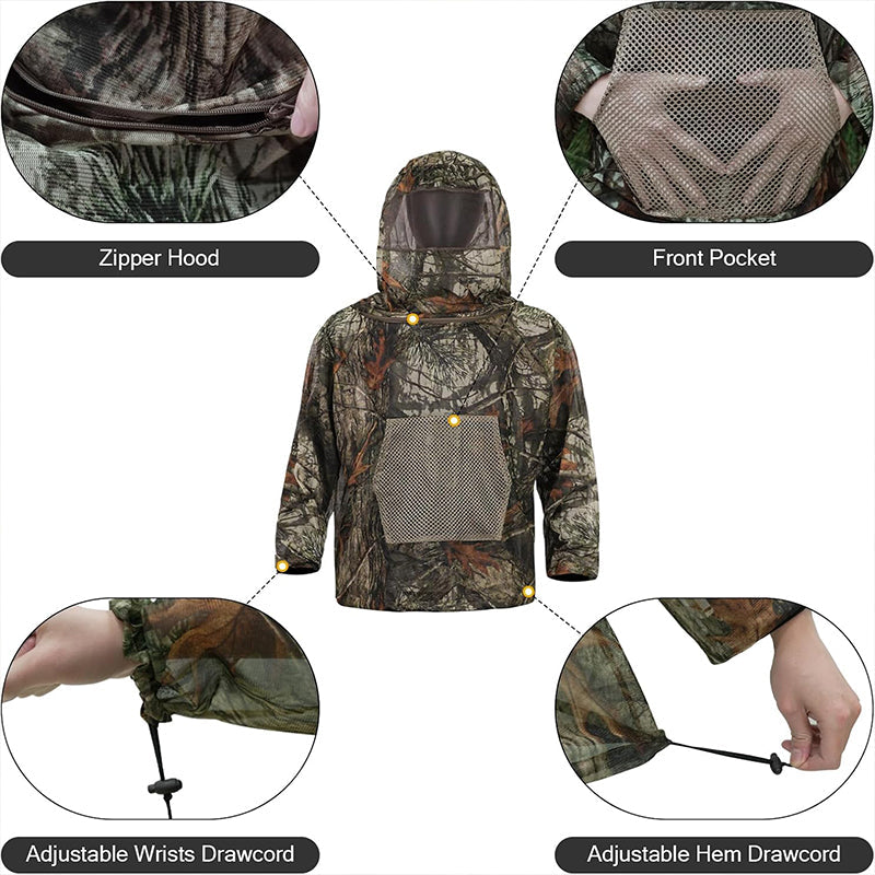 TWS Mosquito Suits, Net Bug Pants & Jacket Hood Sets