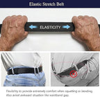 Tactical Men's Nylon Elastic Quick Release Buckle Belt