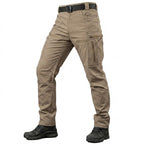 Men's Tactical Water-Resistant Multi-pocket Cargo Trousers