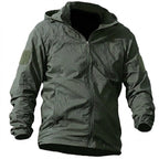 Men’s Quick-Dry UPF 50+ Summer Outdoor Hooded Shell Jacket