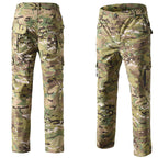 Men’s Military-Style Waterproof Ripstop Tactical Suit Outdoor Combat Uniform Set