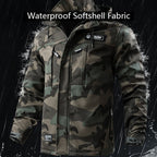 Men’s Softshell Fleece-Lined Waterproof Outdoor Jacket & Trousers Set