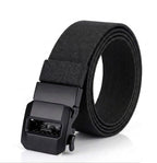 Tactical Men's Nylon Elastic Quick Release Buckle Belt