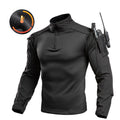 TWS RangeFlex Men’s Tactical Softshell Quarter-Zip Fleece Pullover