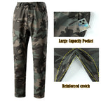 Men’s Softshell Fleece-Lined Waterproof Outdoor Jacket & Trousers Set