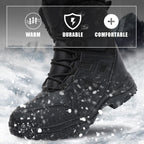 TWS Men’s Fur-Lined Outdoor Combat Boots