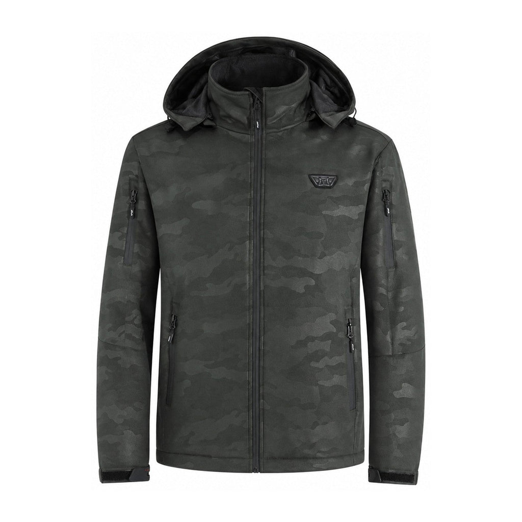 Tynedale Men's Heated Hooded Jacket - camo front