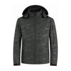Tynedale Men's Heated Hooded Jacket - camo front
