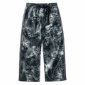 Men's side-zip walking trousers — camo