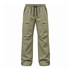 Bowland men's army green cargo walking trousers
