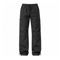 Bowland men's black cargo walking trousers
