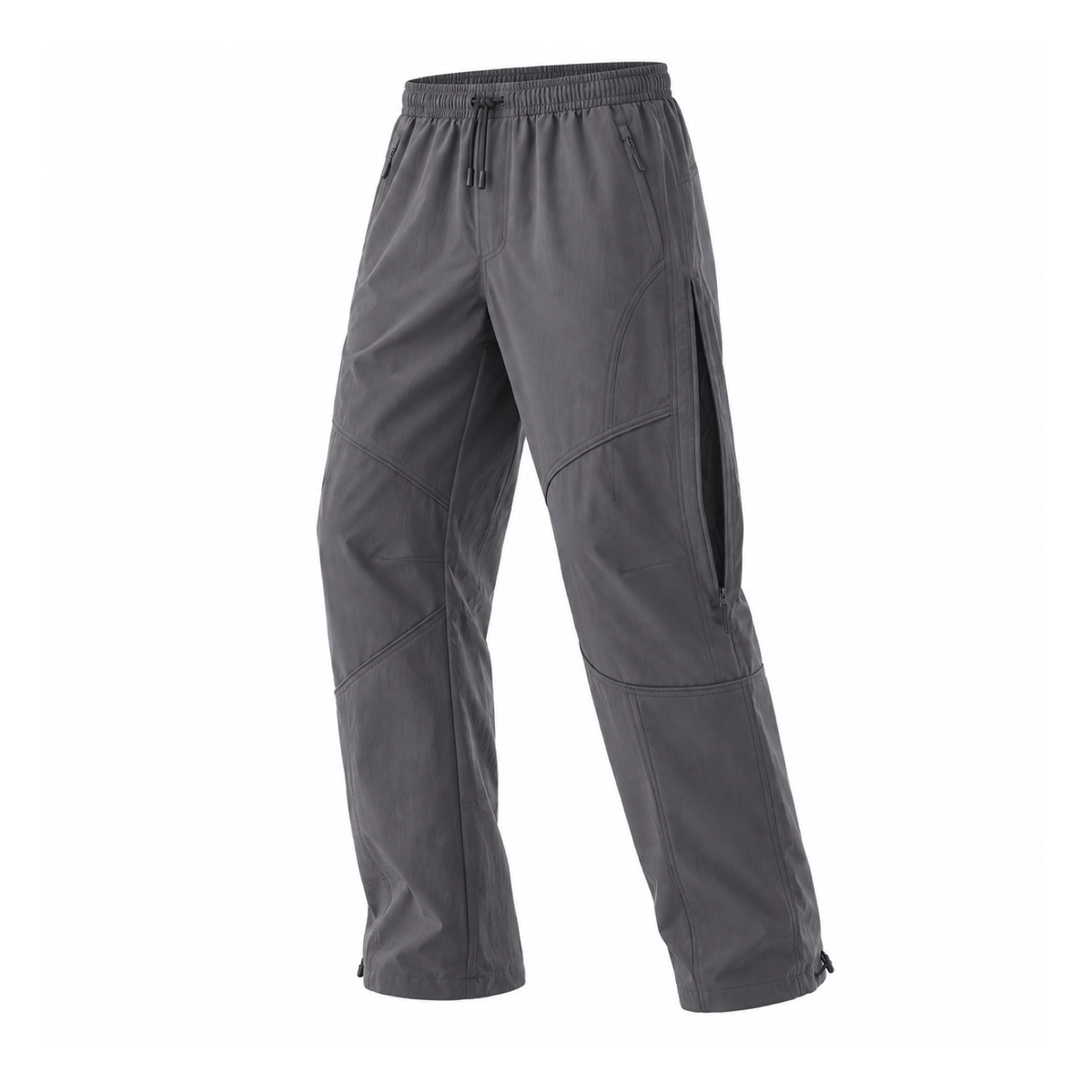 Kinder men's grey zip-vent walking trousers