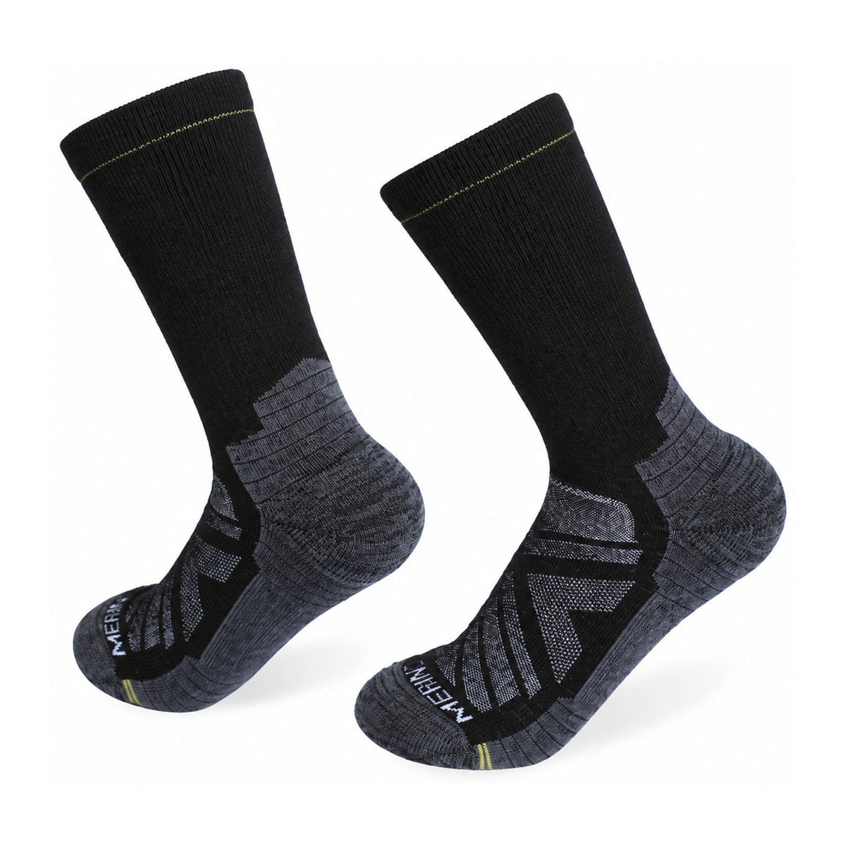 Bardon merino blend crew socks – Grey