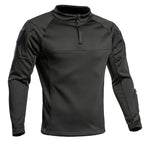 TWS Men’s Tactical Mid Layer Fleece Quarter-Zip Pullover