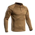 TWS Men’s Tactical Mid Layer Fleece Quarter-Zip Pullover