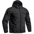 Men’s Lightweight Hooded Tactical Jacket – Multi-Pocket Outdoor Windbreaker