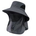 Men’s Sun Protection Fishing Hat – Lightweight Breathable with Detachable Face Cover