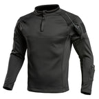 TWS Men’s Tactical Mid Layer Fleece Quarter-Zip Pullover