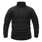 TWS Men’s Half-Zip Fleece Pullover with Sleeve Pocket