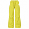 Cheviot men's fleece-lined relaxed walking trousers in Yellow, front view