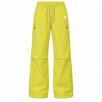 Cheviot men's fleece-lined relaxed walking trousers in Yellow, front view